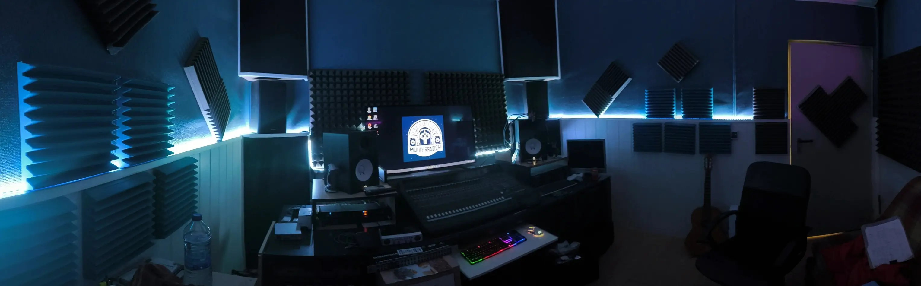 MotherFader Records. Estudio de grabación en San Sebastian De Los Reyes.